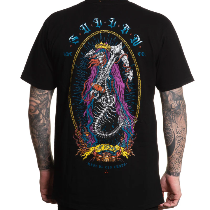 S/S SUNKEN MERMAID - BLK